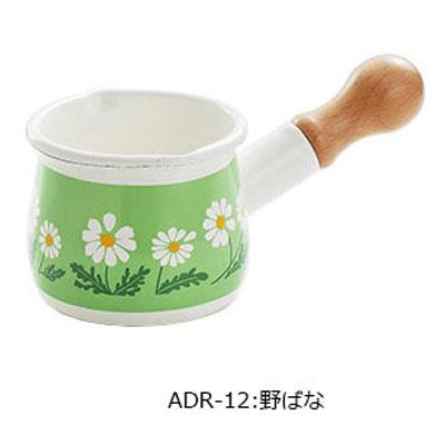 ホーロー花柄ミルクパン3個セット 14cmミルクパン（フラワーガーデン）MTH-14M - MOOMIN SHOP