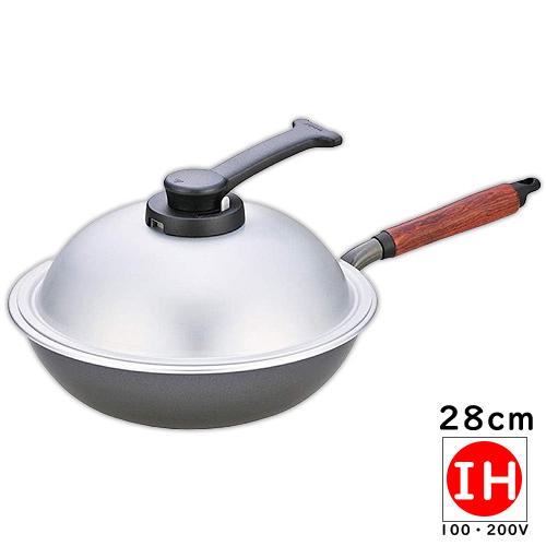 タマハシ 万能マルチパン ウーウェンパン+ IH対応 28cm 炒め鍋 揚げ鍋