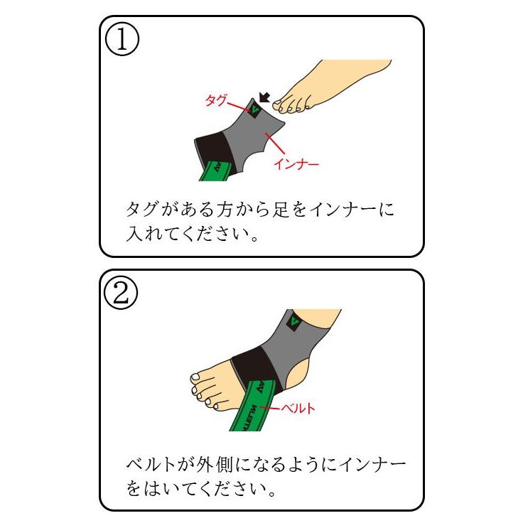 バンテリン 足首サポーター 右足用 足首固定 足くびサポーター テーピング機能付き加圧サポーター 興和 コーワ | バンテリンコーワ | 03