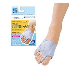 ソルボ 外反母趾 内反小趾サポーター 固定薄型メッシュタイプ Pn Stabat Go Id