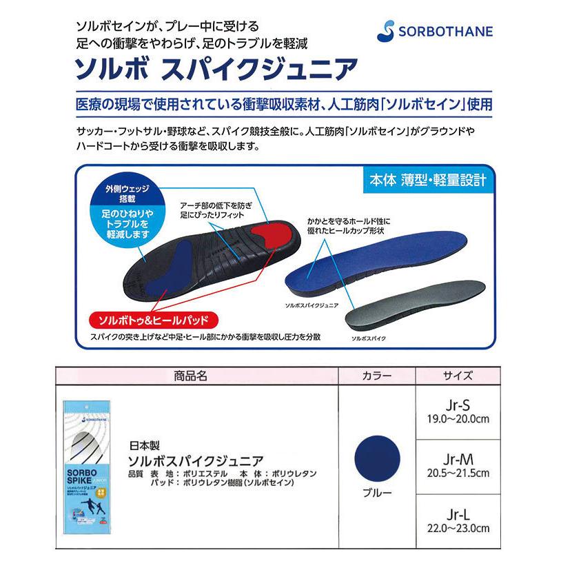 感謝の声続々 ソルボ Sorbo スパイク タフガード サッカー シューズ インソール 中敷き 22 29ｃｍ Supplystudies Com