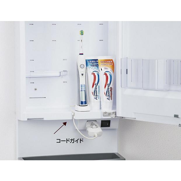 洗面化粧台 LED照明付き ミラーキャビネット TW-T55L 洗面所 収納 洗面