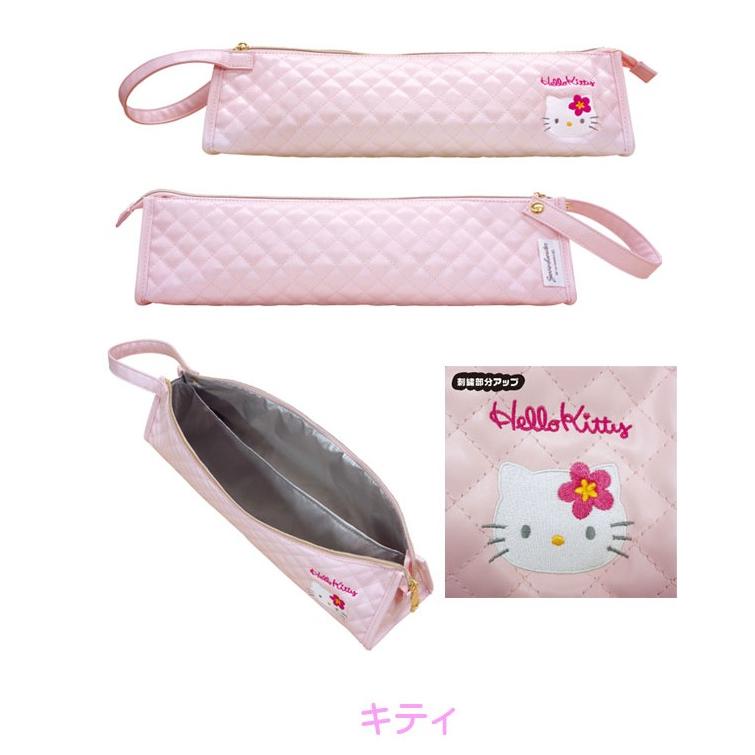 サンリオ耐熱ヘアアイロンポーチ 2本入る大型ポーチ 吊り下げ用ループ付きヘアアイロンカバー クロミ マイメロディ キティ | sanrio | 04