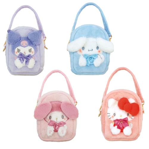 sanrio サンリオ ぬいぐるみミニポーチ 透明ポーチ かわいい