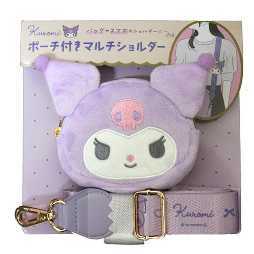 sanrio（サンリオ） もこもこポーチ付きマルチショルダー ストラップ
