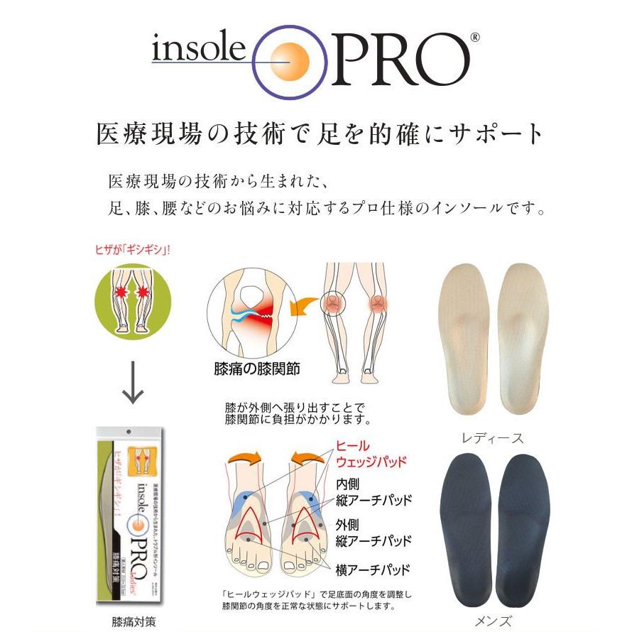 村井 インソールプロ 膝病対策インソール 男性用 膝インソール ひざ用 メンズ 靴中敷き シューズフィット |  | 02