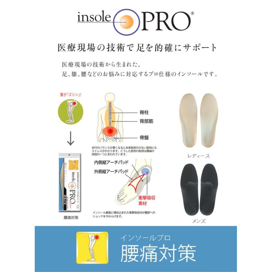 村井 インソールプロ 腰痛対策インソール 女性用 レディース 腰痛 腰の痛み 専用インソール 靴中敷き シューズフィット |  | 02