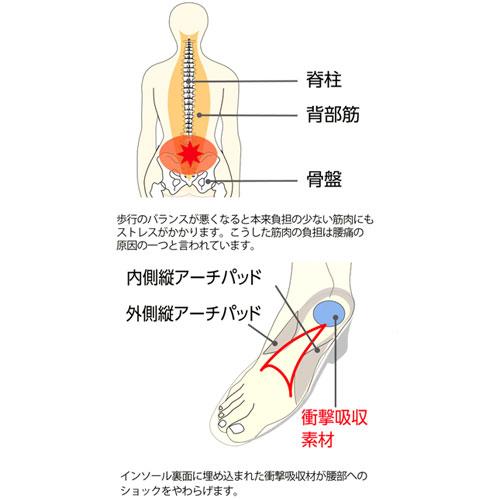 村井 インソールプロ 腰病対策インソール 男性用 腰痛インソール 腰用 メンズ 靴中敷き シューズフィット |  | 04