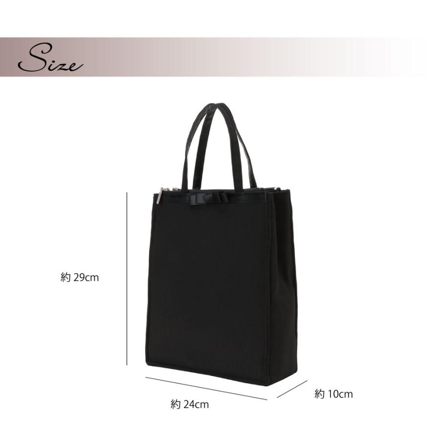 リボンフォーマルバッグ 黒 グレー 自立サブバッグ セレモニーバッグ 大きめ 軽量 葬儀 慶弔両用 冠婚葬祭 入学式 卒業式 大容量  布製 母の日 プレゼント |  | 03