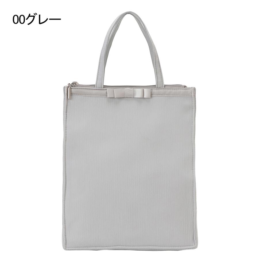 リボンフォーマルバッグ 黒 グレー 自立サブバッグ セレモニーバッグ 大きめ 軽量 葬儀 慶弔両用 冠婚葬祭 入学式 卒業式 大容量  布製 母の日 プレゼント |  | 07