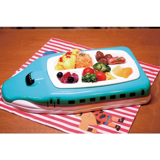 電車　プレート Hashy（ハシー） ランチプレート のりもの E5系 N700系 はやぶさ