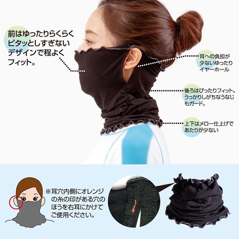 Uvカットネックウォーマー 夏用 ネックガード ネックカバー 接触冷感uvカットフェイスガード 水陸両用 日焼け防止 日焼け対策 18610171 生活通販お助け隊 通販 Yahoo ショッピング