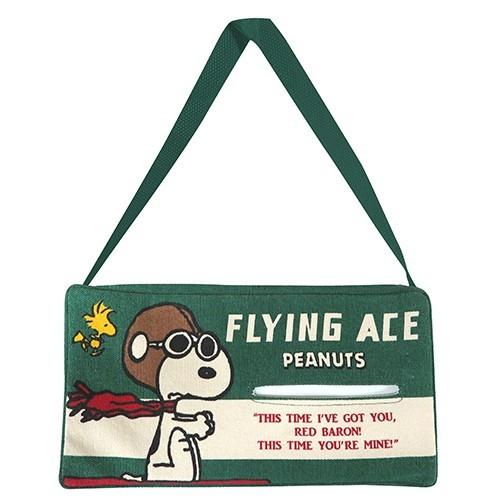 スヌーピーティッシュケース ティッシュカバー 吊り下げできる