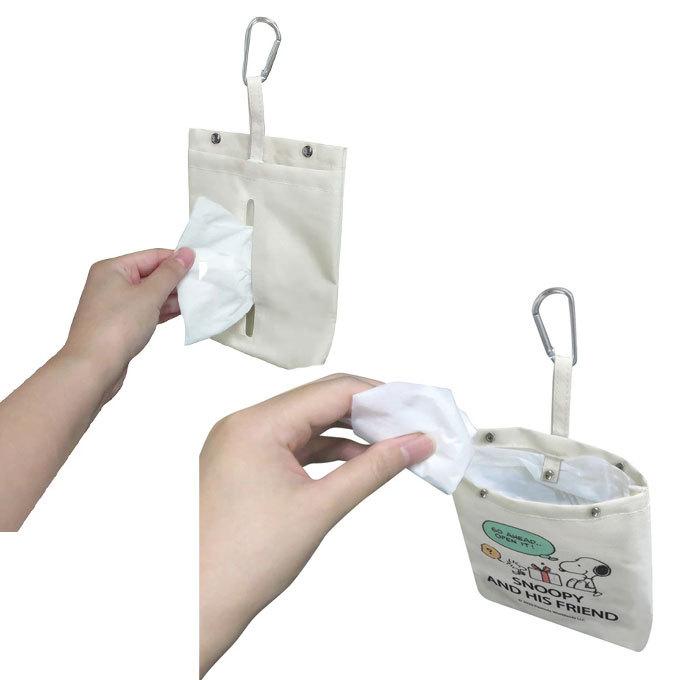 スヌーピーポケットティッシュケースカバー カラビナ付きポケットティッシュカバー ポケットポーチ 小物入れ 小物ポーチ ティッシュ入れ付きミニポーチ 生活通販お助け隊 通販 Yahoo ショッピング