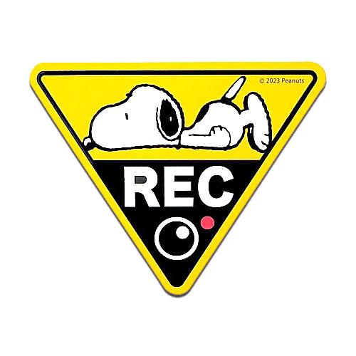 SNOOPY（スヌーピー） リフレクター カーマグネット ドラレコ ドライブ