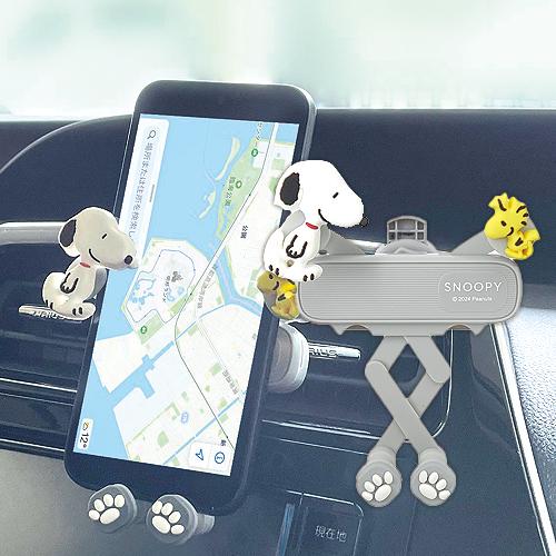 車 スマホスタンド スマホホルダー エアコン吹き出し口 スヌーピー 車用スマホスタンド 車 スタンド | SNOOPY