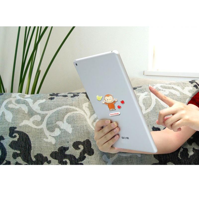 立体ステッカー カラーエンブレム おさるのジョージ バイク 車 エンブレムステッカー ヘルメット スーツケース カー用品 キャラクターステッカー かわいい | 三金商事 | 04