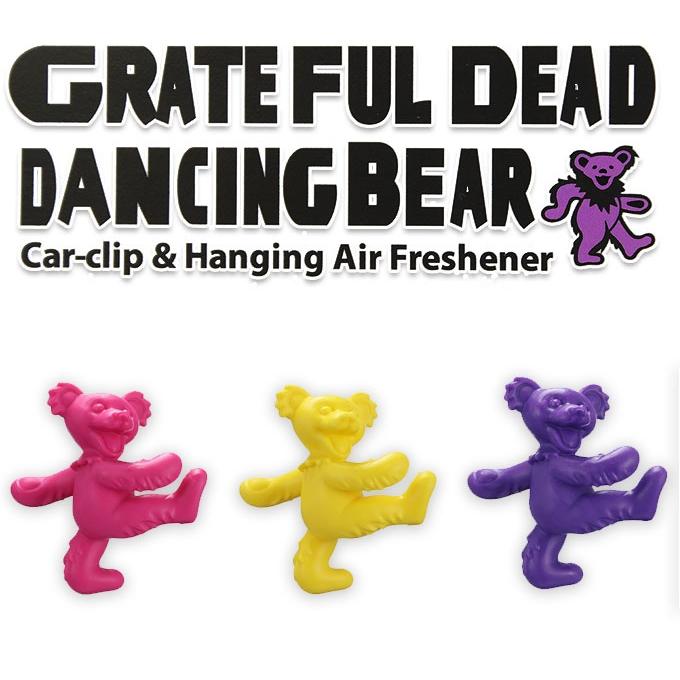 車 芳香剤 Grateful Dead｜グレイトフルデッド カーエアコン クリップ
