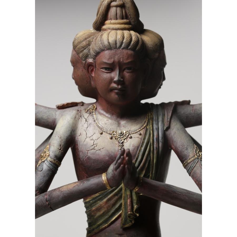 イスム Sクラス 阿修羅像 リアル仏像 フィギュア 置物 インテリア仏像