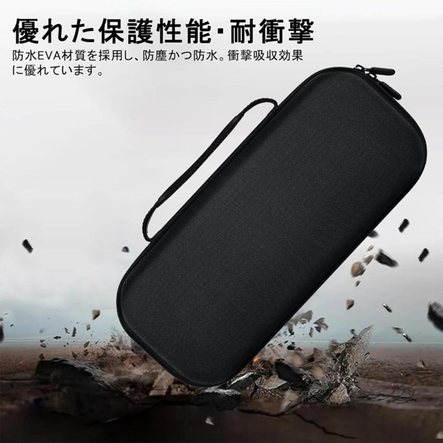 PlayStation Portal 収納ケース ポーチ バッグ 耐衝撃性 耐傷性 防塵 防水 汚れ防止 持ち手付き |  | 06