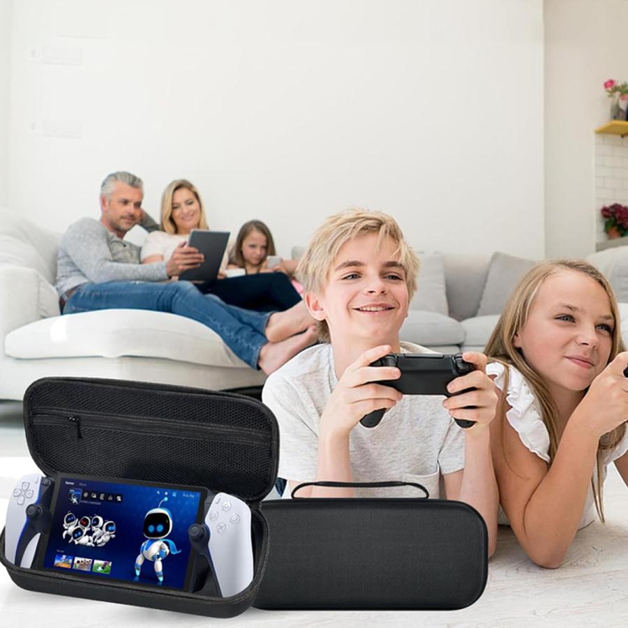 PlayStation Portal 収納ケース ポーチ バッグ 耐衝撃性 耐傷性 防塵 防水 汚れ防止 持ち手付き |  | 09