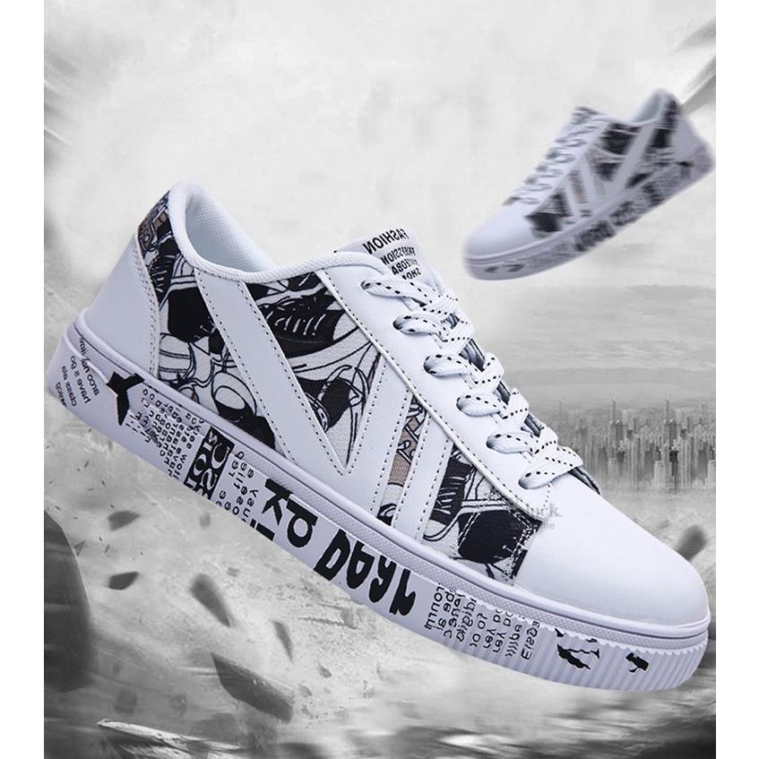 スニーカー メンズ 靴 おしゃれ 白スニーカー ハイカット ローカット ランニングシューズ 柄 黒 白 父の日 Ota V Luck 通販 Yahoo ショッピング