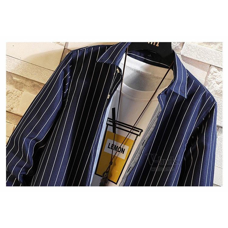 ストライプシャツ メンズ ボダンダウンシャツ 長袖シャツ カジュアル 50代ファッション ビジネス ワイシャツ スリム 春秋 |  | 17