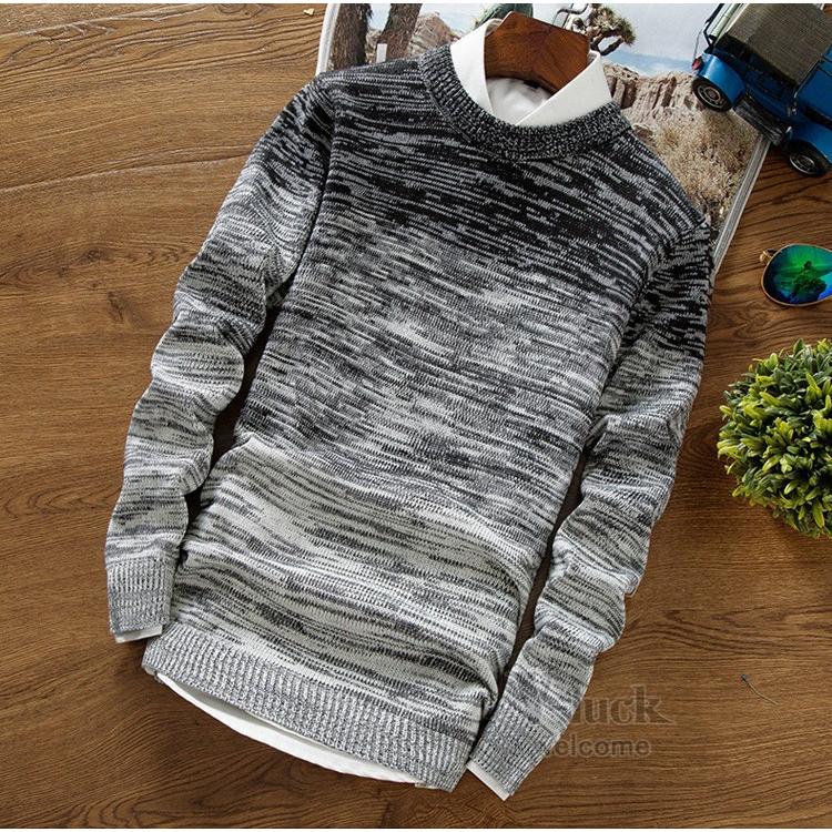 セーター メンズ ニットセーター クルーネック ニットソー 切り替え インナー おしゃれ 防寒 秋服 冬服 Ota V Luck 通販 Yahoo ショッピング