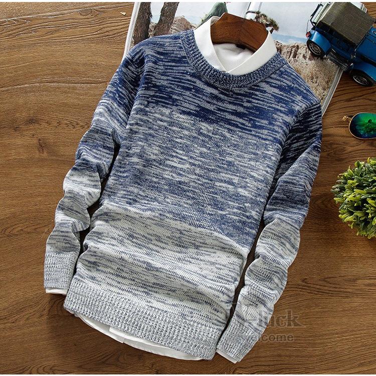 セーター メンズ ニットセーター クルーネック ニットソー 切り替え インナー おしゃれ 防寒 秋服 冬服 Ota V Luck 通販 Yahoo ショッピング