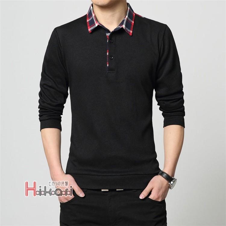 ゴルフウェア メンズ ポロシャツ 長袖 ビジネス Polo スポーツ Tシャツ インナー トップス Ota V Luck 通販 Yahoo ショッピング