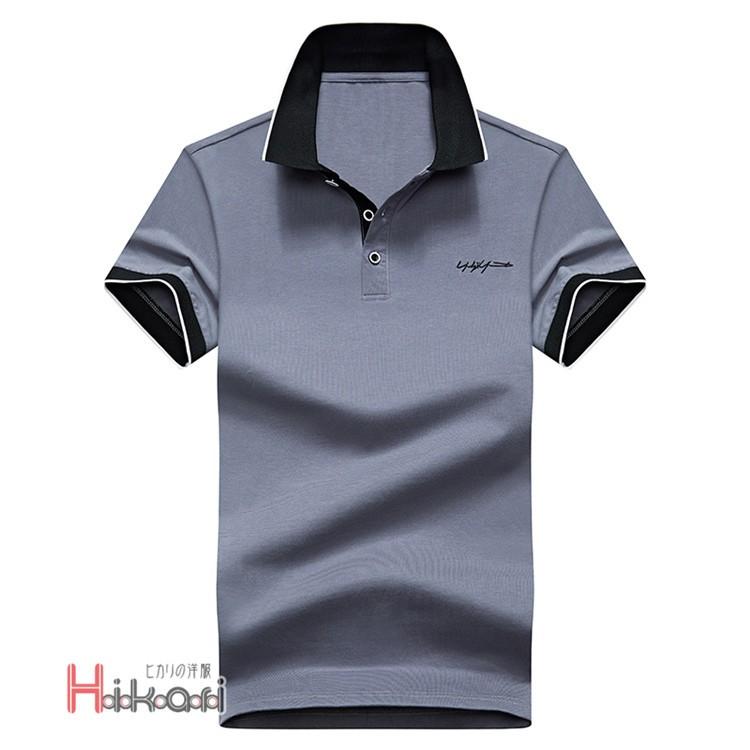 ポロシャツ メンズ 半袖 ポロ ゴルフウェア Polo スポーツ おしゃれ トップス 仕事 制服 春 夏 Ota V Luck 通販 Yahoo ショッピング
