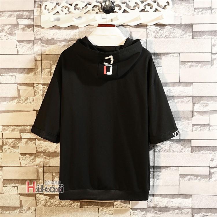 半袖パーカー メンズ 夏用 薄手 パーカー カジュアル 夏パーカー おしゃれ 大きいサイズ 夏 40代 50代 父の日 Ota V Luck 通販 Yahoo ショッピング