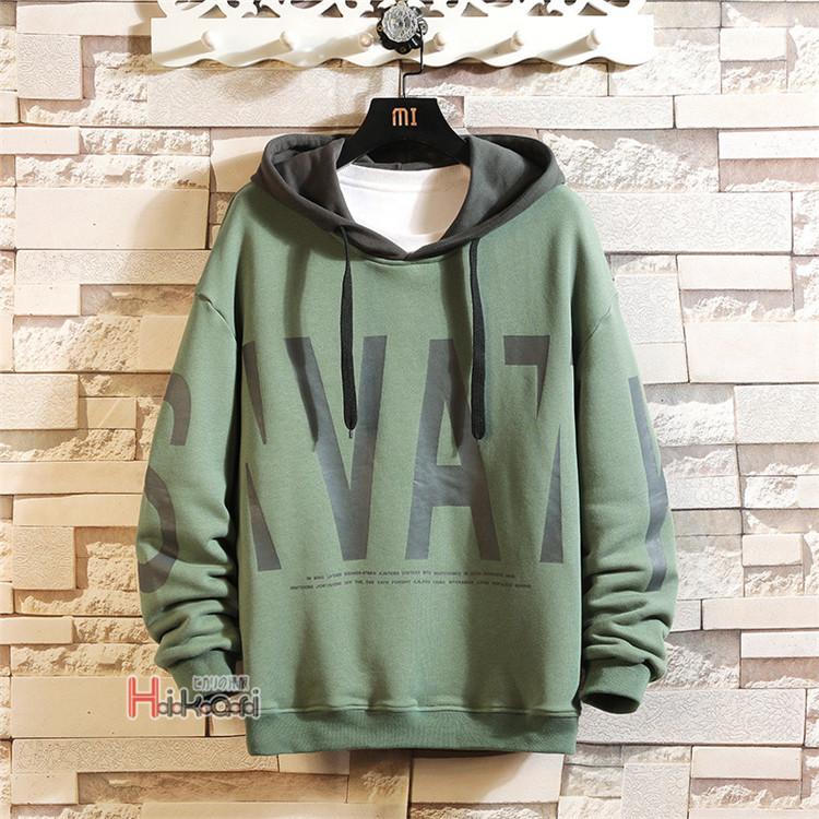 パーカー メンズ 長袖パーカー おしゃれ プルオーバー カジュアル フード付き パーカ スポーツ 英字 黒 白 春 Ota V Luck 通販 Yahoo ショッピング