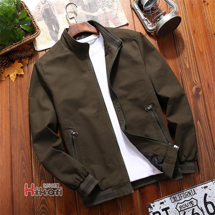 ミリタリージャケット メンズ ブルゾン 40代 50代 綿100％ ビジネス ジャンバー アウター M-65 薄手 春物 |  | 08