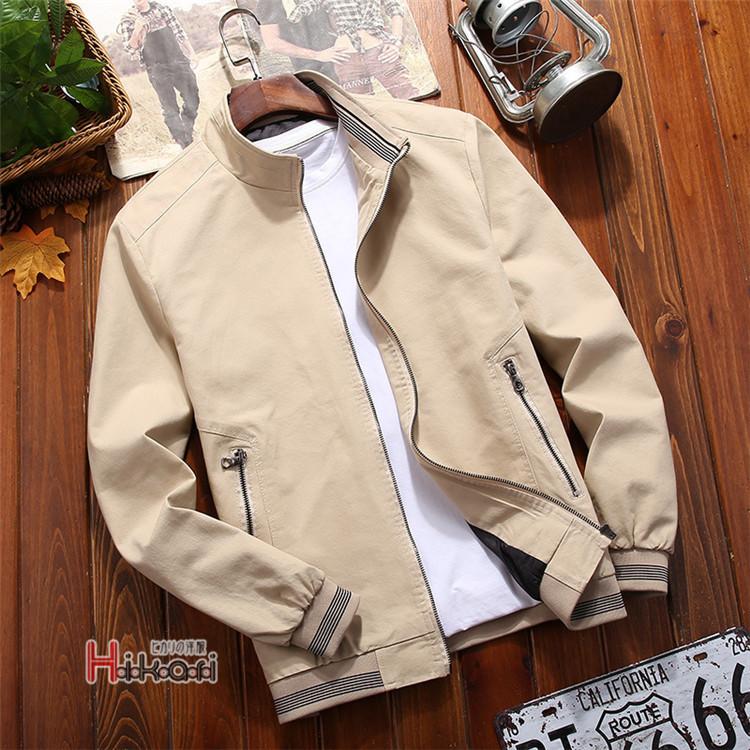 ミリタリージャケット メンズ ブルゾン 40代 50代 綿100％ ビジネス ジャンバー アウター M-65 薄手 春物 |  | 11