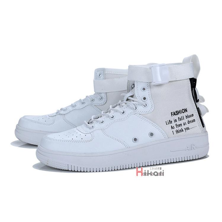 スニーカー メンズ おしゃれ ランニングシューズ 白スニーカー ハイカット スポーツ 靴 黒 白 Ota V Luck 通販 Yahoo ショッピング