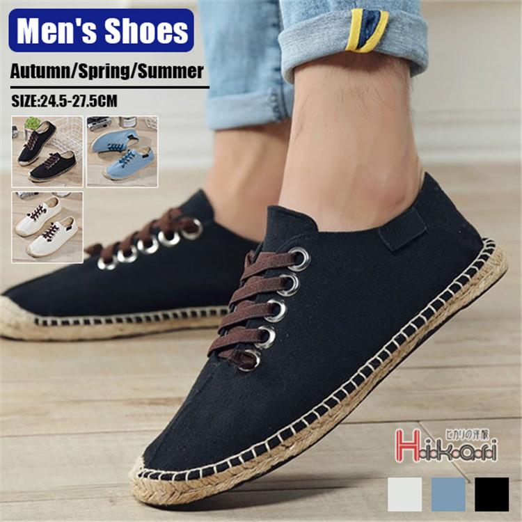 エスパドリーユ メンズ 夏 春 秋 スリッポン シューズ 靴 カジュアル 履物 Ota V Luck 通販 Yahoo ショッピング