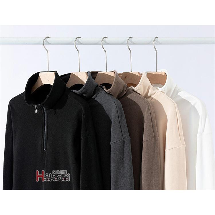 ハーフジップ スウェット トレーナー メンズ ゴルフウェア おしゃれ