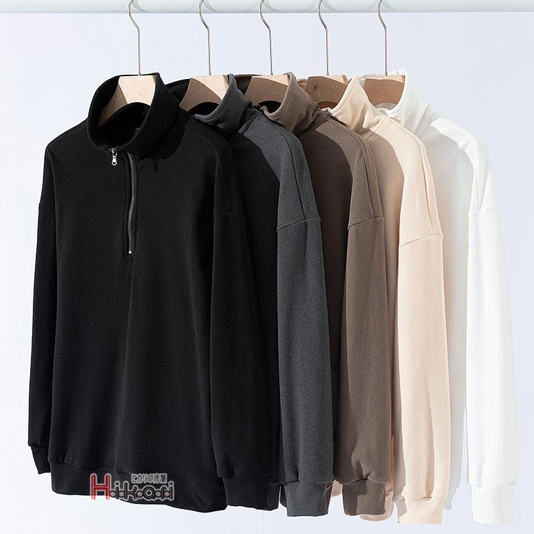 ハーフジップ スウェット トレーナー メンズ ゴルフウェア おしゃれ