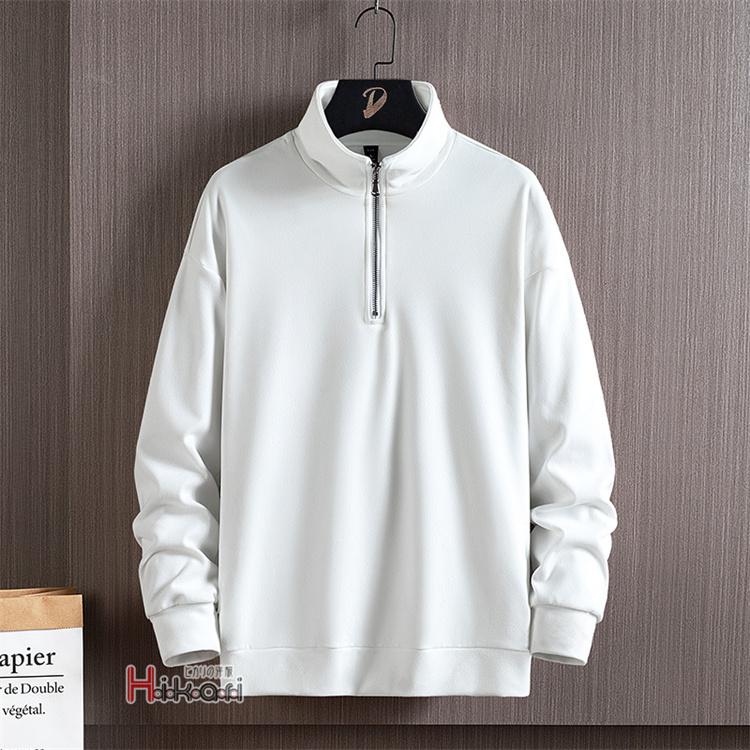 ハーフジップ スウェット トレーナー メンズ ゴルフウェア おしゃれ