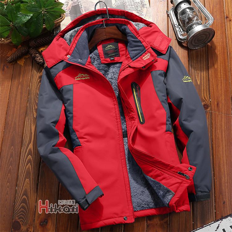 マウンテンパーカー メンズ マウンテンジャケット 登山ウェア 裏起毛 登山服 メンズファッション 撥水 防寒 Ota0910 V Luck 通販 Yahoo ショッピング