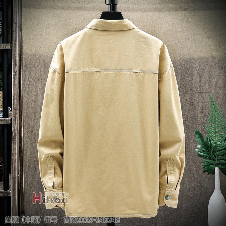 コーチジャケット メンズ ジャケット シャツジャケット ジャンパー 無地 秋服 春物 白 黒 ブラック おしゃれ |  | 15