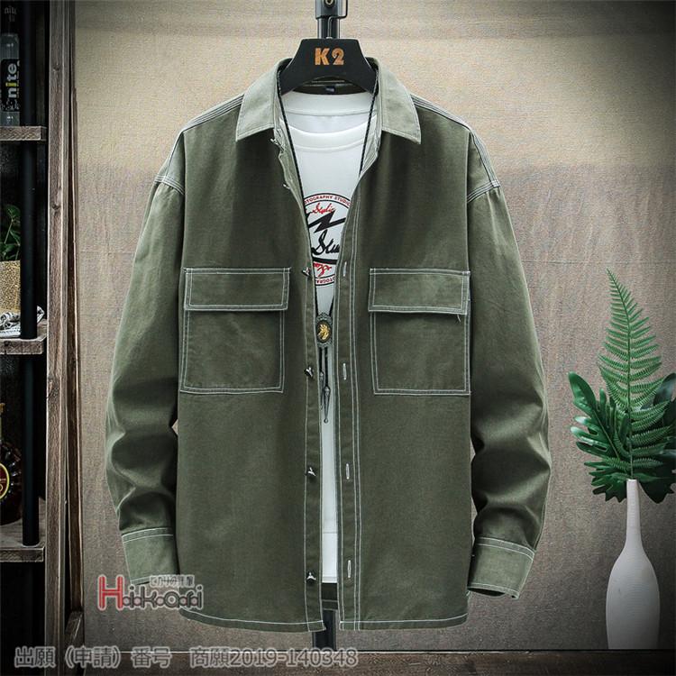 コーチジャケット メンズ ジャケット シャツジャケット ジャンパー 無地 秋服 春物 白 黒 ブラック おしゃれ |  | 16