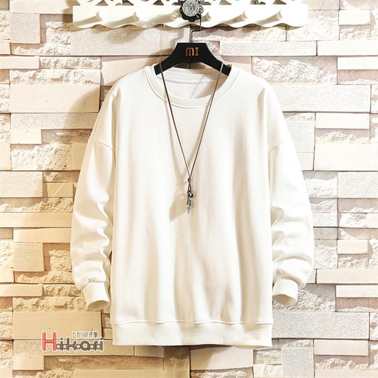 トレーナー メンズ 無地 おしゃれ スウェット トップス プル