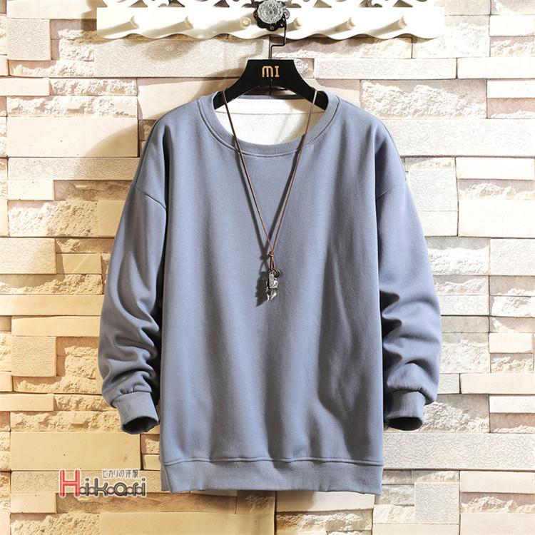 トレーナー メンズ 無地 おしゃれ スウェット トップス プルオーバー