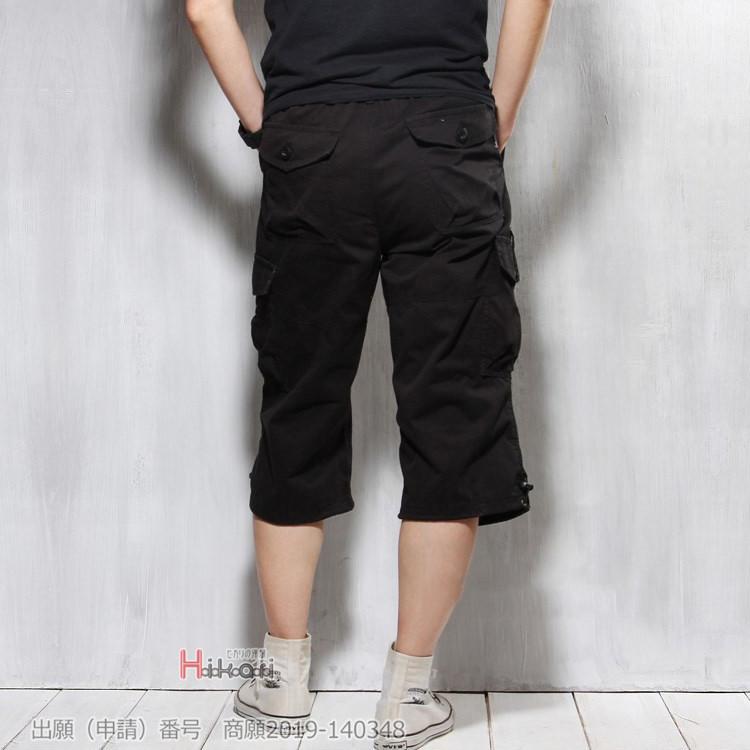 7分丈パンツ メンズ カーゴパンツ カプリパンツ クロップドパンツ