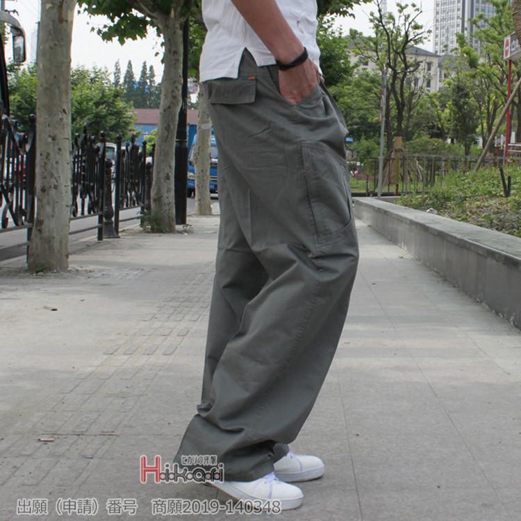 カーゴパンツ メンズ 大きいサイズ ゆったり 作業服 ボトムス 太め