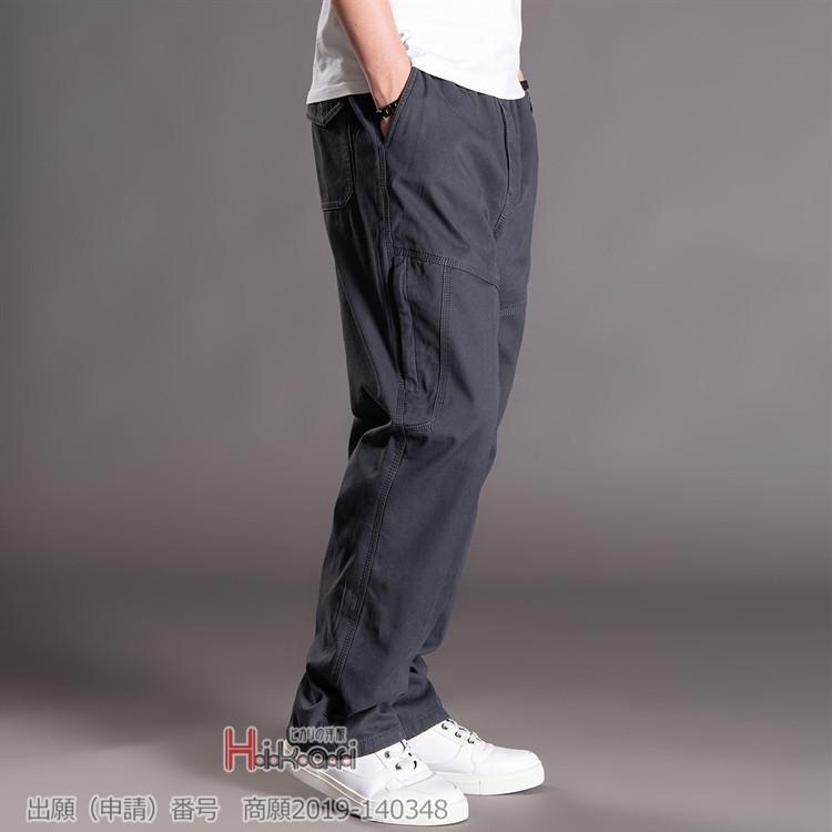 カーゴパンツ メンズ ゆったり 作業着 綿100％ ミリタリーパンツ