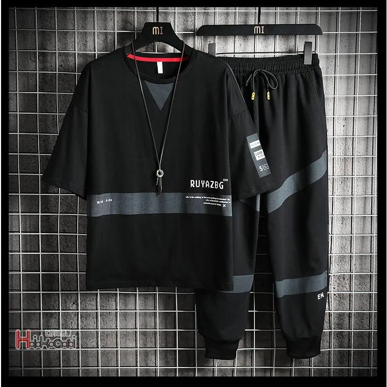 上下セット メンズ 夏 ジャージ上下 セットアップ スポーツウェア ダンス ゆったり かっこいい 春物 夏物 Ota V Luck 通販 Yahoo ショッピング