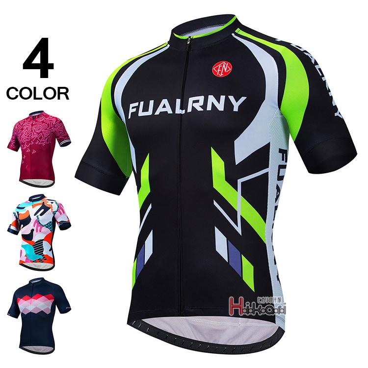 サイクルウェア メンズ サイクルジャージ 半袖 サイクリングウェア ロードバイク 吸汗 速乾 かっこいい 40代 50代 父の日 Ota V Luck 通販 Yahoo ショッピング